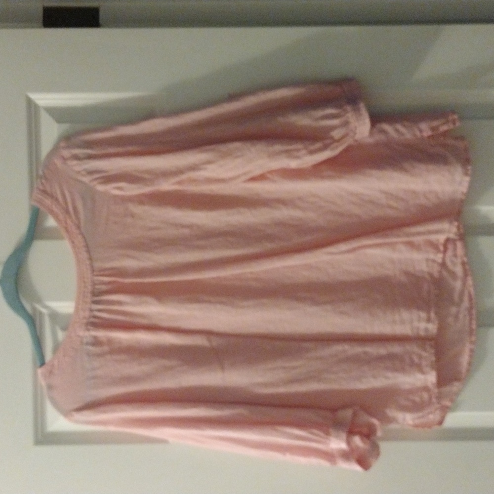 Talbots XLp pink blouse shirt